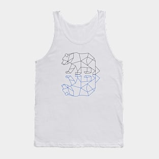 Reflection bear Tank Top